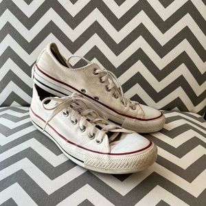 White Canvas Converse